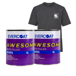 Awesume Body Evercoat Awesome Body Filler x2 Bundle with Free T-Shirt