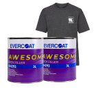 Evercoat Awesome Body Filler x2 Bundle with Free T-Shirt