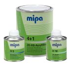 Mipa 4+1 Grey Kit inc H5/H10 Hardener - 1.25 Litre Kit