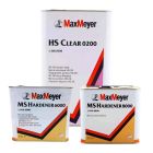MaxMeyer HS Clear 0200 Kit inc 6000/8000 Hardener - 7.5 Litre Kit