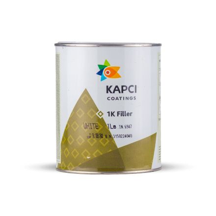 Kapci 1K High-Build Fast Dry White Primer 1L