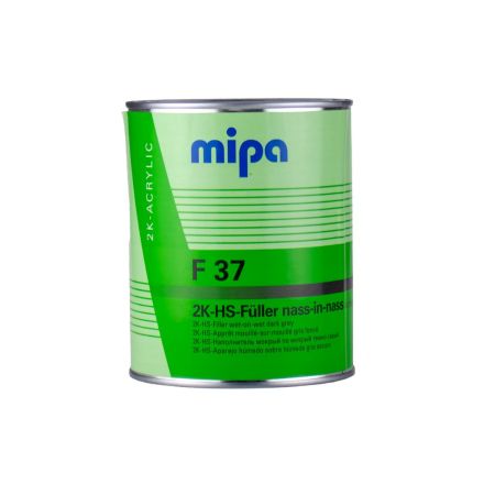 Mipa 2K HS F37 Dark Grey Wet on Wet Primer - 1 Litre