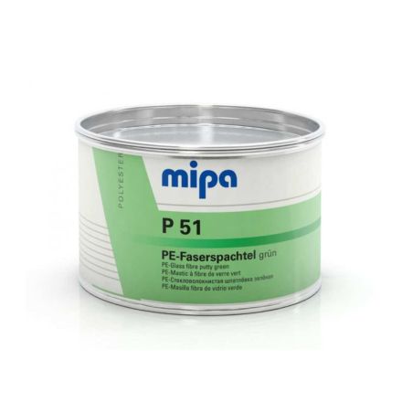 Mipa P51 Green Fibreglass Filler - 2 Litre