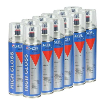 Monofil Vario+ Satin Clearcoat 500ml - Box of 12