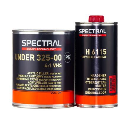 Spectral UNDER 325-00 P5 BLACK Wet-on-Wet Acrylic Primer 4+1 VHS 1.5L Kit incl. Hardener