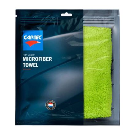 Cartec Green Ultra Soft Microfibre Towel (Pack of 5)