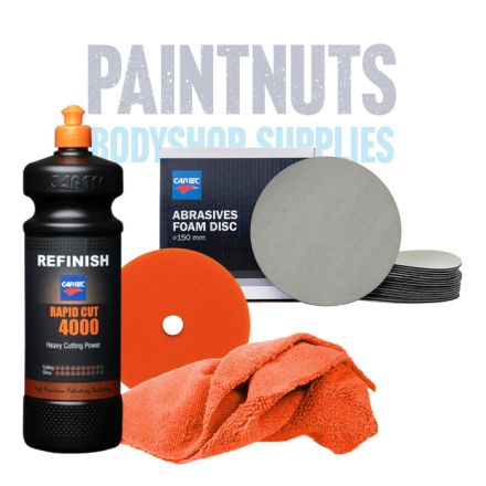 Cartec REFINISH Rapid Cut 4000 (Orange) Bundle
