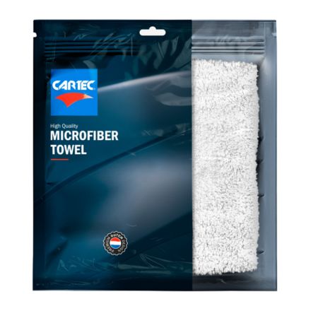 Cartec White Ultra Soft Microfibre Towel (Pack of 5)
