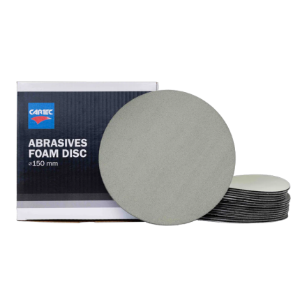 Cartec Abrasive Foam 150mm Discs (Box of 15)