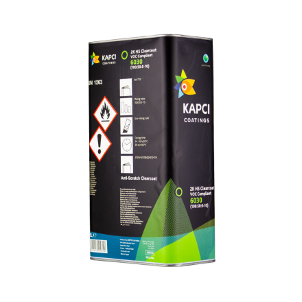 Kapci 6030 2K HS Anti-Scratch Clearcoat - 5 Litre