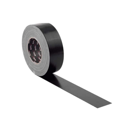JTAPE Black Premium Cloth Protection Tape 50mm x 50m