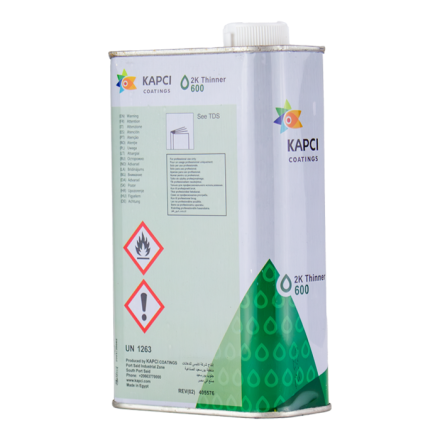 Kapci 600 2K Normal Thinner - 1 Litre