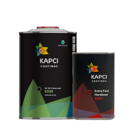 Kapci 6030 HS Anti Scratch Clearcoat - 1.5 Litre Kit