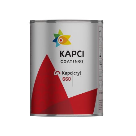 Kapcicryl 660 C223 Medium  Chrome Yellow - 3.7 Litre