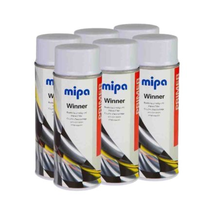 Mipa Winner Grey Primer Aerosol 400ml (Box of 6)