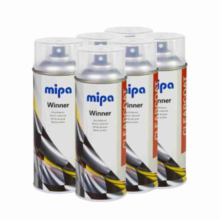 Mipa Winner Matt Clearcoat Aerosol 400ml (Box of 6)