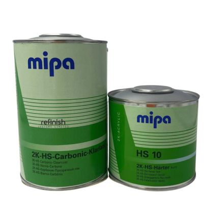 Mipa 2K HS Carbonic Clear Kit inc HS10/HS25 Hardener - 1.5 Litre Kit