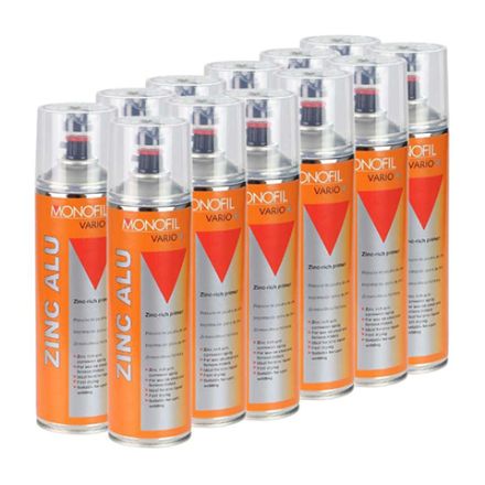 Monofil Vario+ Zinc Alu Primer Aerosol 500ml (Box of 12)