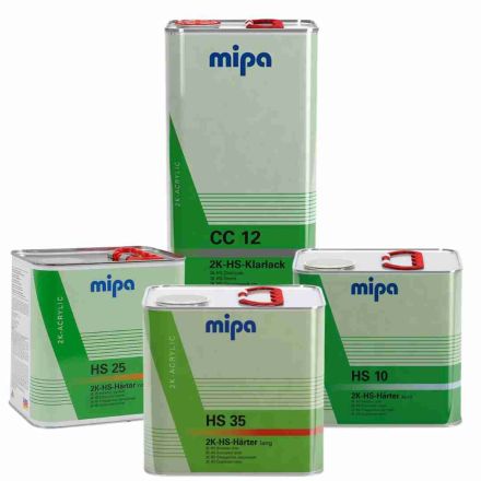 Mipa CC12 Clearcoat - 7.5 Litre Kit