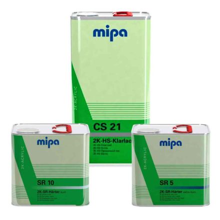 Mipa CS21 Clearcoat Kit - 7.5 Litre Kit