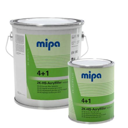 Mipa 4+1 Acryfiller 2K HS Grey Primer 