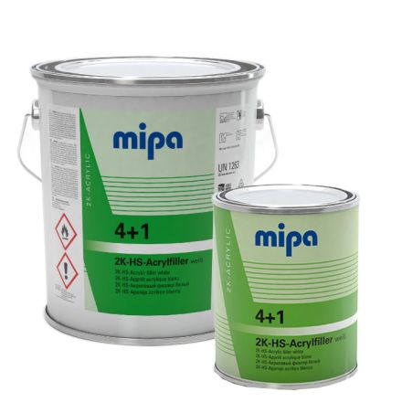 Mipa 4+1 Acryfiller 2K HS White Primer 