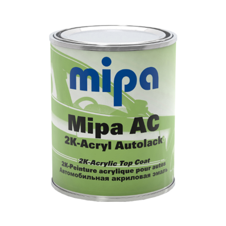 Mipa 2K Jet Black Premium Acrylic Based Vehicle Paint 5L