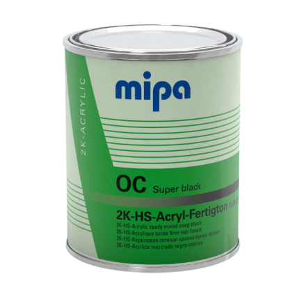 Mipa OC HS Ready Mixed Super Black 1 Litre