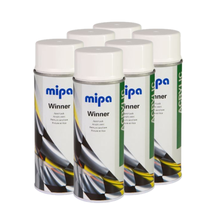 Mipa Winner Gloss White Aerosol 400ml (Box of 6)
