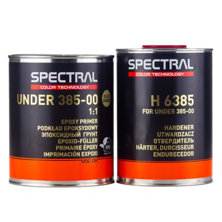 Spectral UNDER 385-00 Olive Green Epoxy Primer 1:1 1.6L Kit incl. Hardener