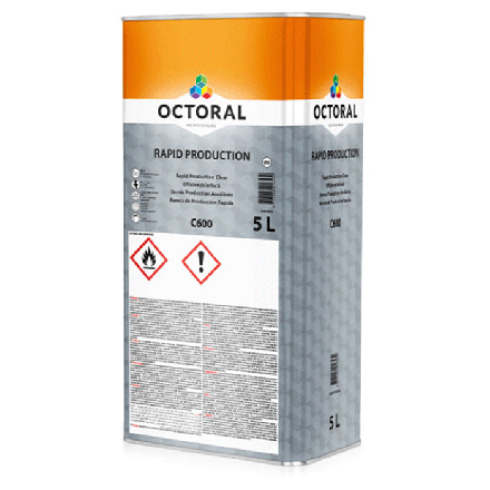 Octoral C600 Rapid Production Clear - 5 Litre