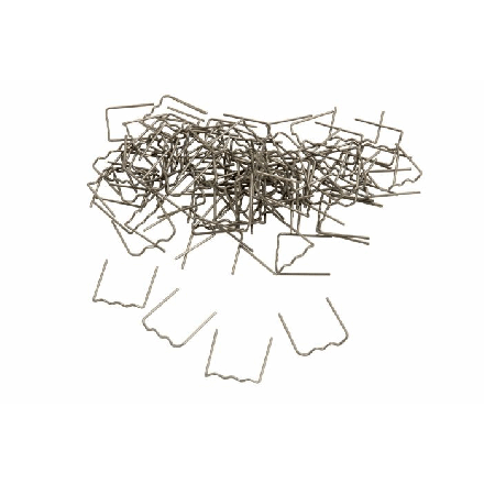 Plastic Welding Staples Semi Wave 0.6mm  (Pack of 100)