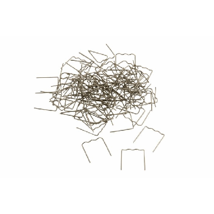 Plastic Welding Staples Semi Wave 0.8mm  (Pack of 100)