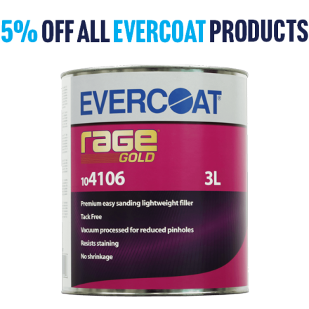 Evercoat Rage Gold (3 Litre)