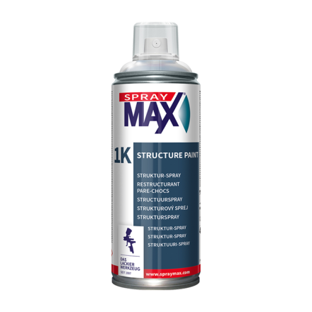 Spraymax 1K Structure Paint Transparent Coarse - 400ml