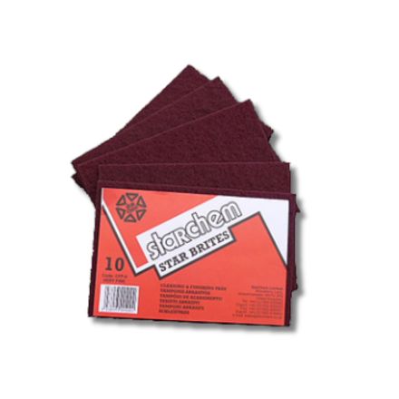 Red Cleaning & Finishing Pads