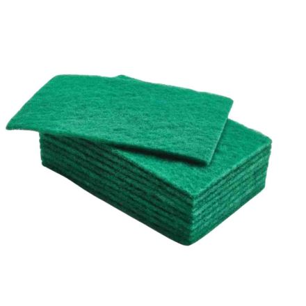 Green Abrasive Finishing Pads