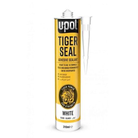 U-Pol Tiger Seal Adhesive Sealent - White - 310ml