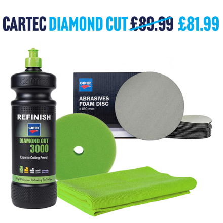 Cartec REFINISH Diamond Cut 3000 (Green) Bundle
