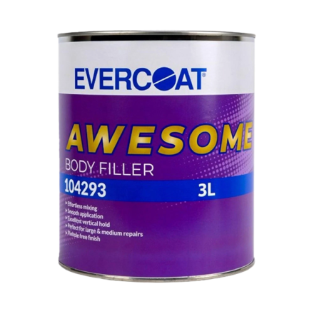 Evercoat Awesome Premium Body Filler - 3 Litre