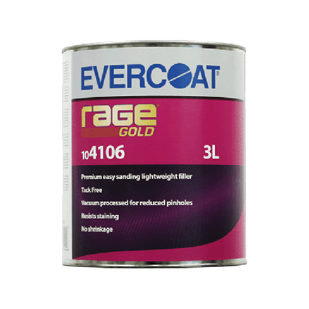Evercoat Rage Gold (3 Litre)