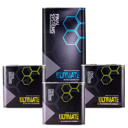 Final Systems Ultimate 2K HS Clearcoat Kit inc Hardener - 7.5 Litre Kit