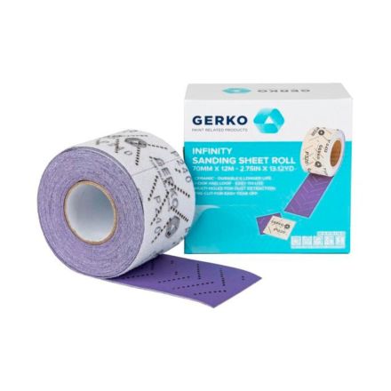 Gerko Infinity Sanding Sheet Roll 70mm x 12m