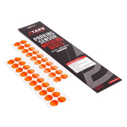 JTAPE Parking Sensor Masking Discs Orange