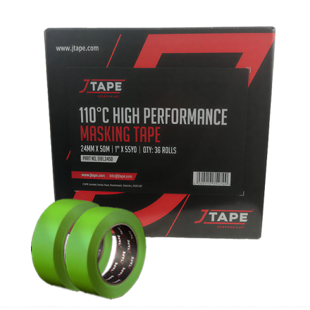 JTAPE 110 Degree High Performance UV Masking Tape 24mm x 50m box of 36