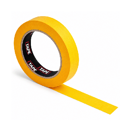JTAPE 130°C Flat Orange Precision Masking Tape 24mm x 50m (Single)