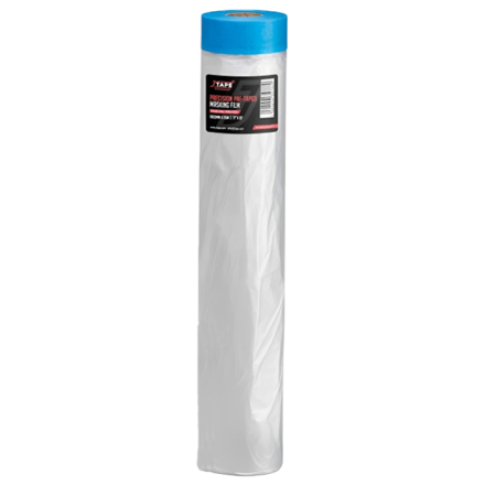 JTAPE Precision Pre-Taped Masking Film 1800mm x 25m