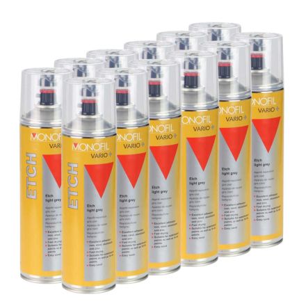 Monofil Vario+ Rapid Etch Light Grey Primer 500ml (Box of 12)