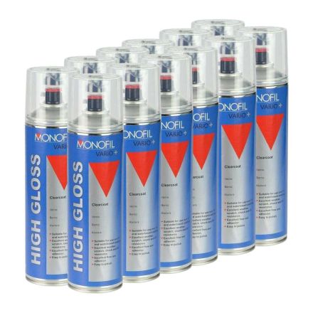 Monofil Vario+ Satin Clearcoat Aerosol 500ml (Box of 12)
