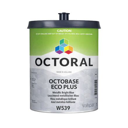 Octobase Eco Plus - W539 Metallic Bright Blue Tinter - 1 Litre